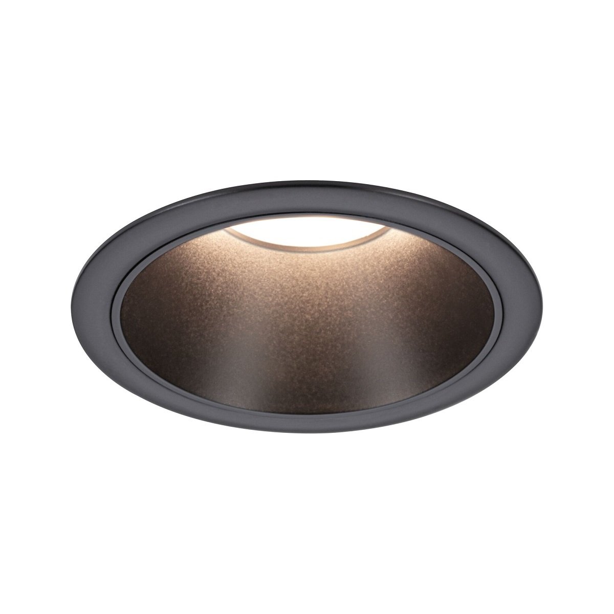 Paulmann 94871 LED Einbauleuchte Cole Coin 2700K schwarz 3-Step-Dim IP44