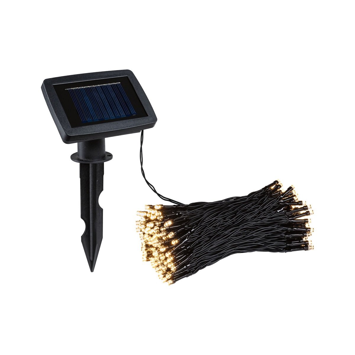 Paulmann 94875 Solar LED Lichterkette Aurinka 22m IP44 3000K schwarz