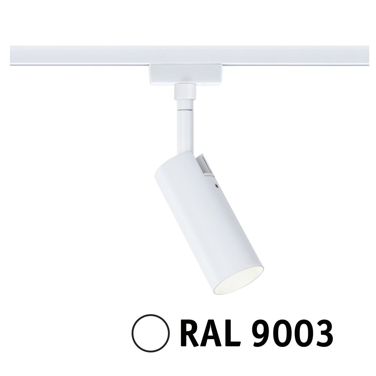 Paulmann 94889 URail LED Schienenspot Tubo 3-Step-Dim 3000K Signalwei� RAL 9003