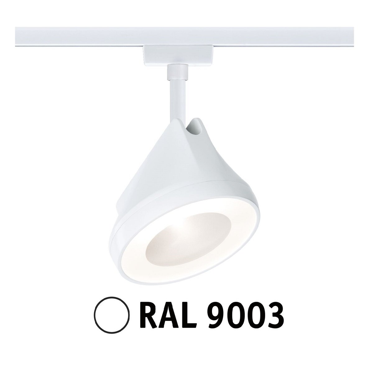Paulmann 94899 URail LED Spot Arena 2700K dimmbar 230V Signalwei� RAL 9003