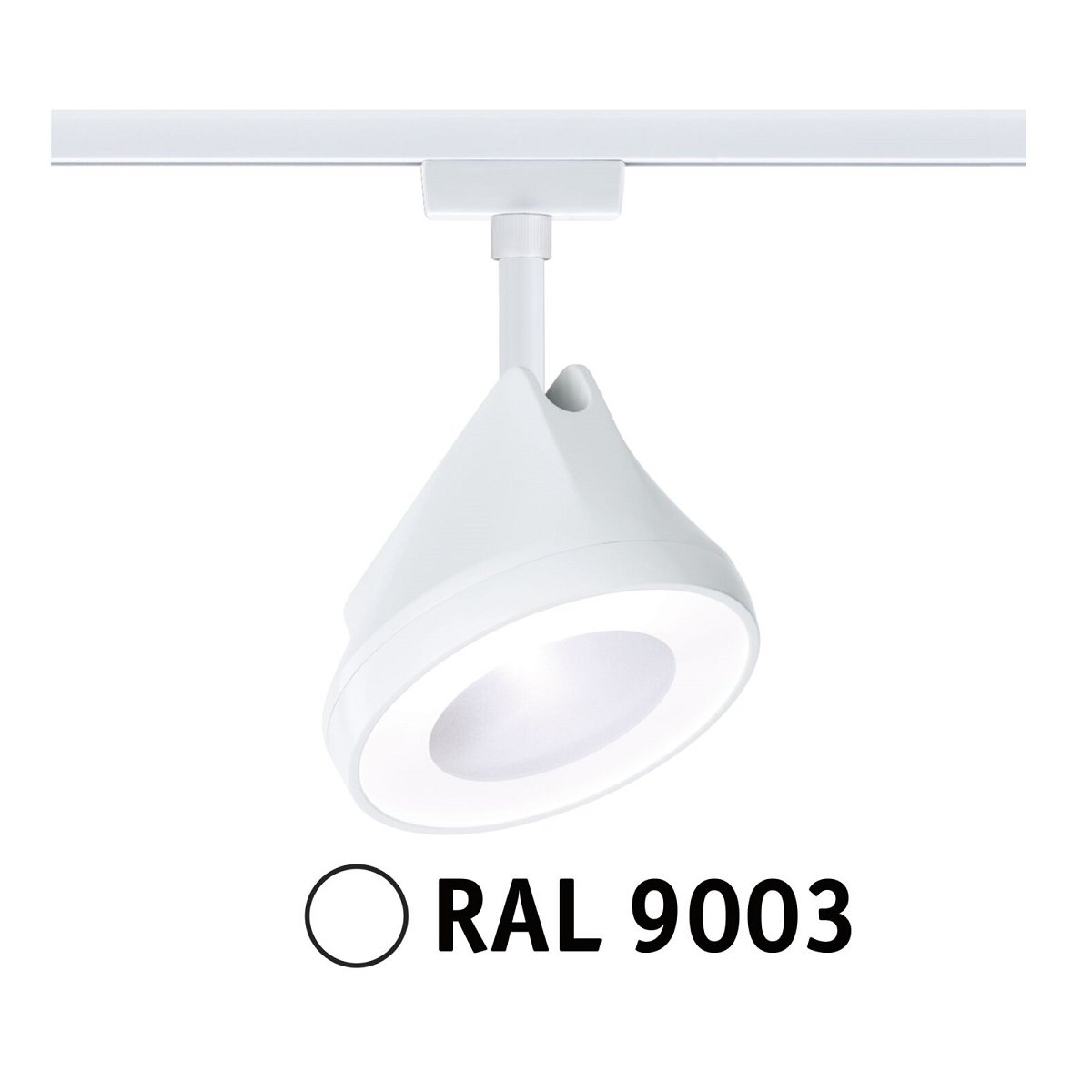 Paulmann 94900 URail LED Spot Arena 4000K dimmbar 230V Signalwei� RAL 9003