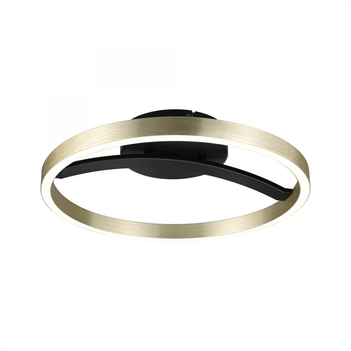 Paulmann 94927 LED Deckenleuchte Melira 2700K 3-Step-Dim Schwarz Gold