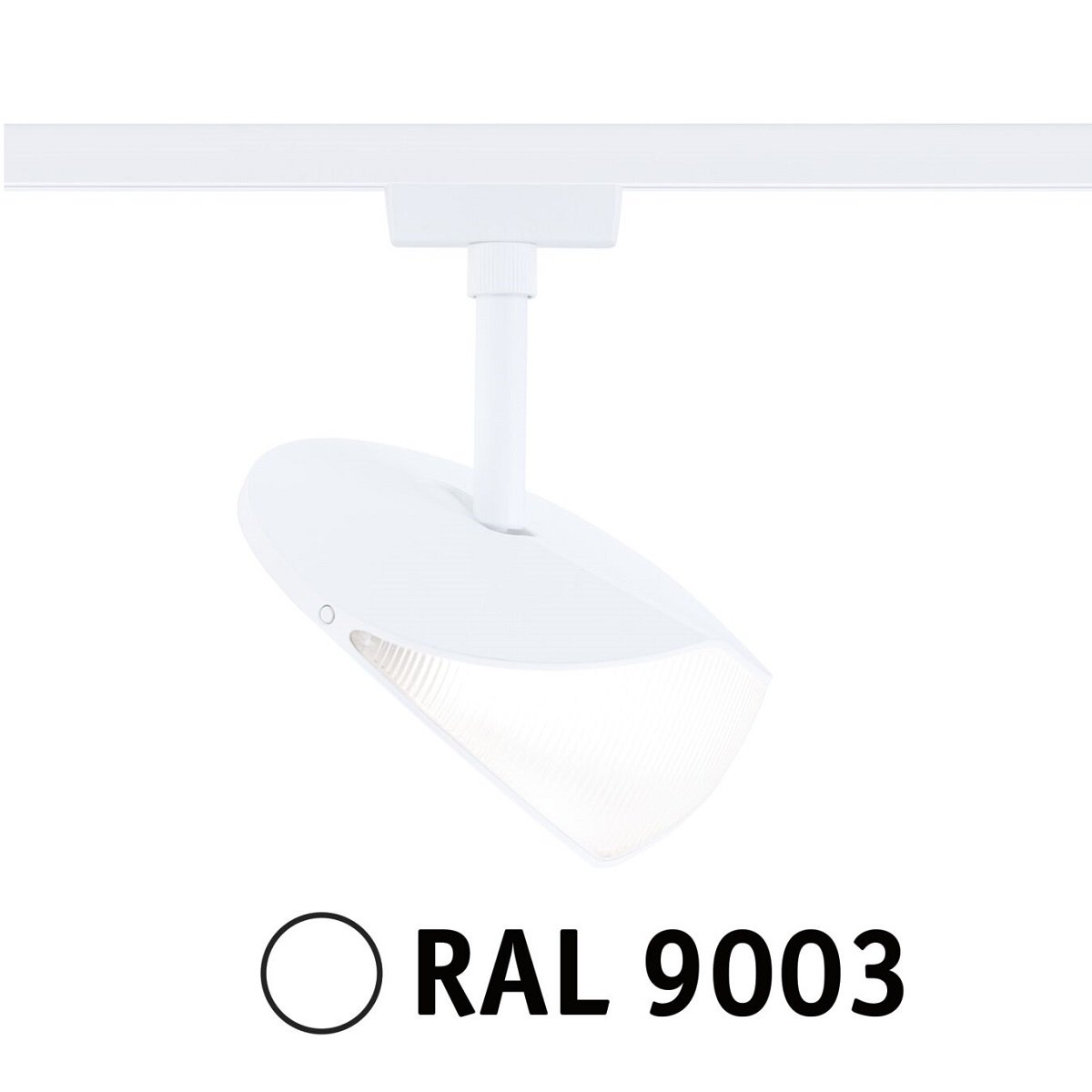 Paulmann 94966 URail LED Schienenspot Alejandro 4000K 3-Step-Dim 230V Signalwei� RAL 9003