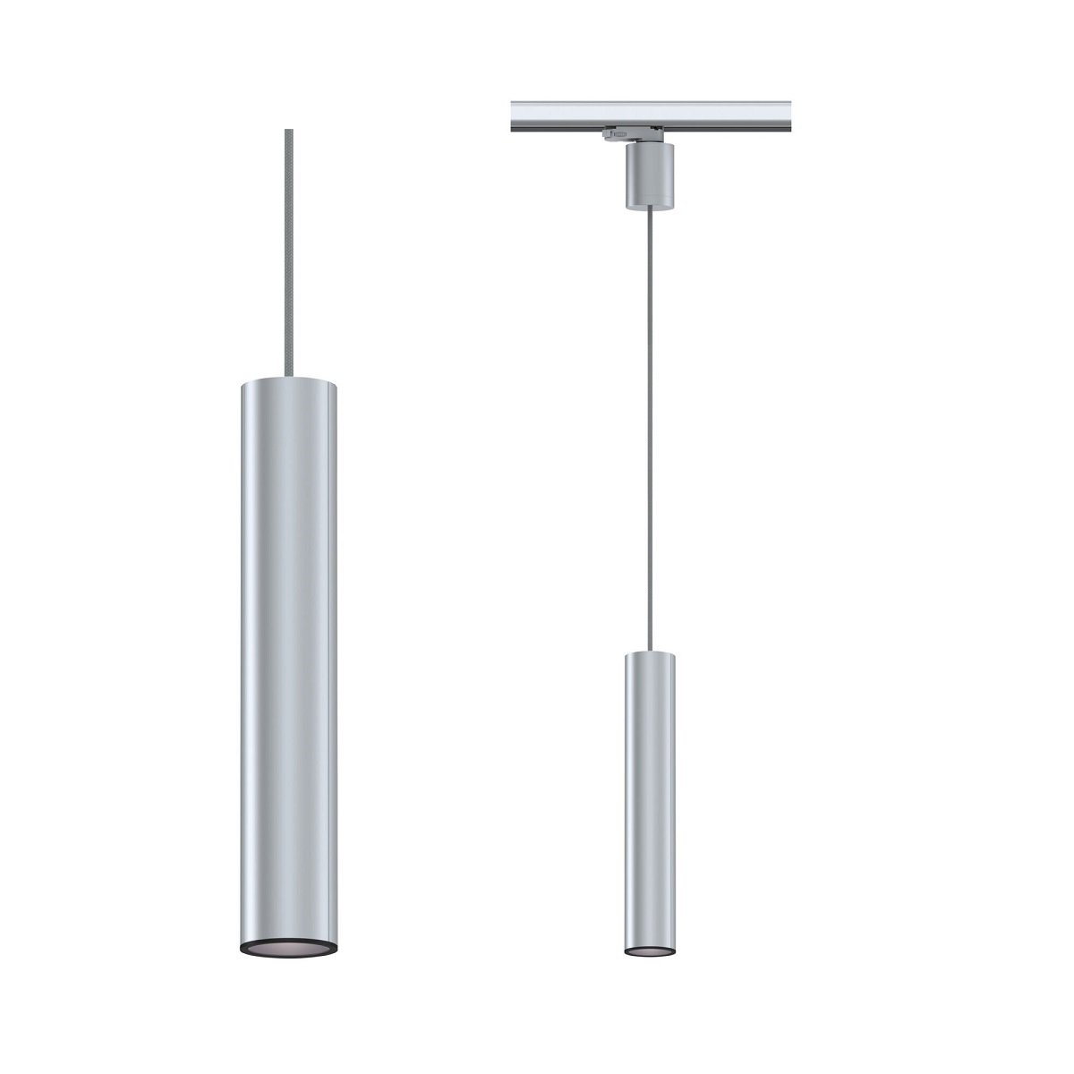 Paulmann 95397 ProRail3 3-Phasen Schienensystem Pendel Artemons GU10 max.10W Silber