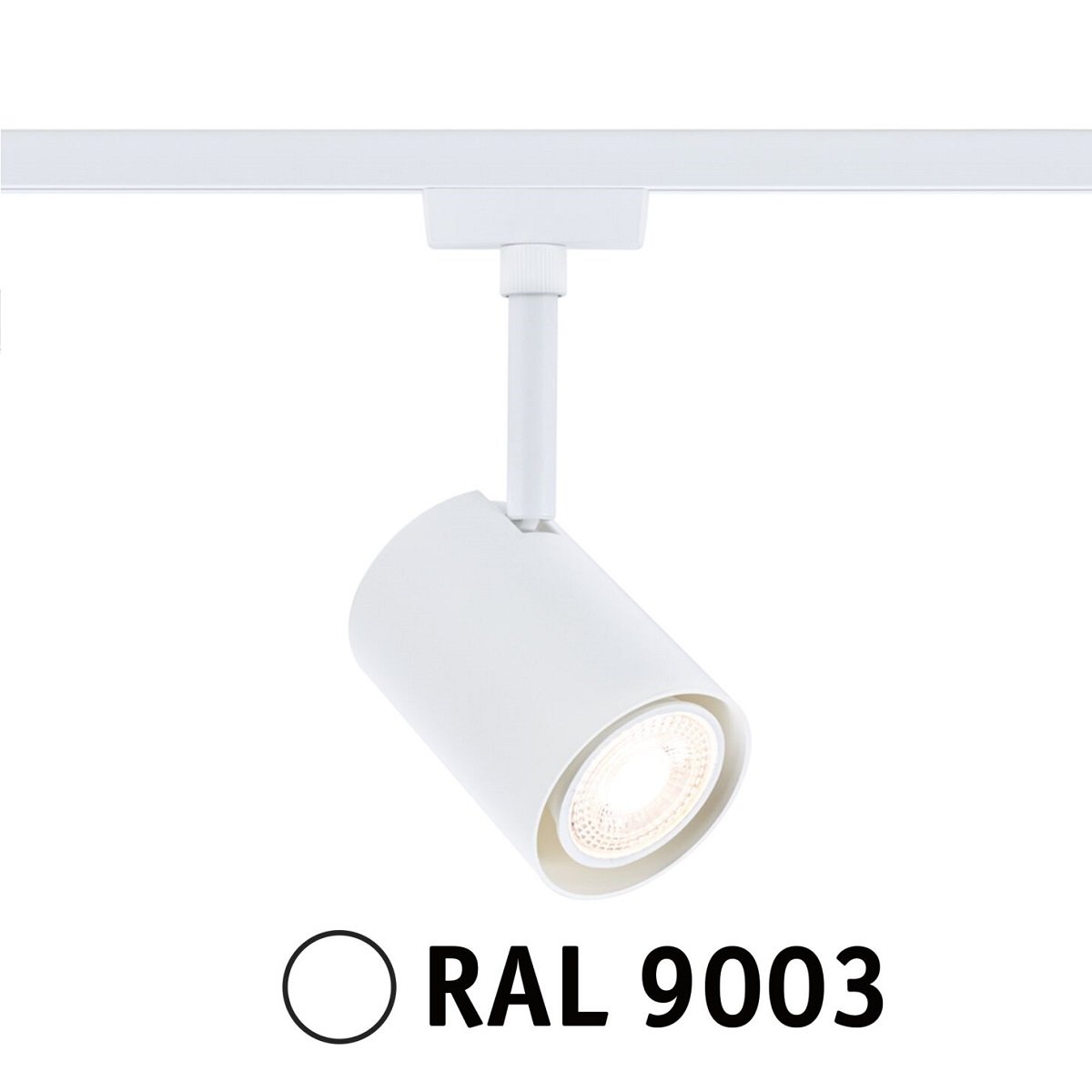 Paulmann 95632 URail Schienenspot Luxe GU10 max. 10W 230V Signalwei� RAL 9003