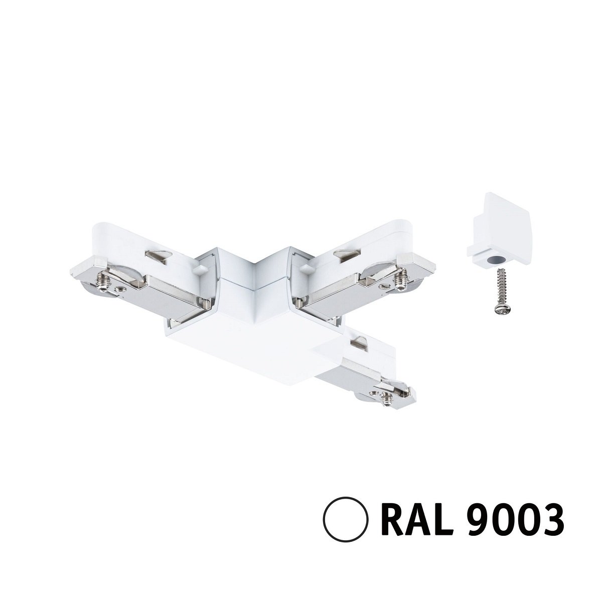 Paulmann 95647 Schienensystem T-Verbinder 230V Signalwei� RAL 9003