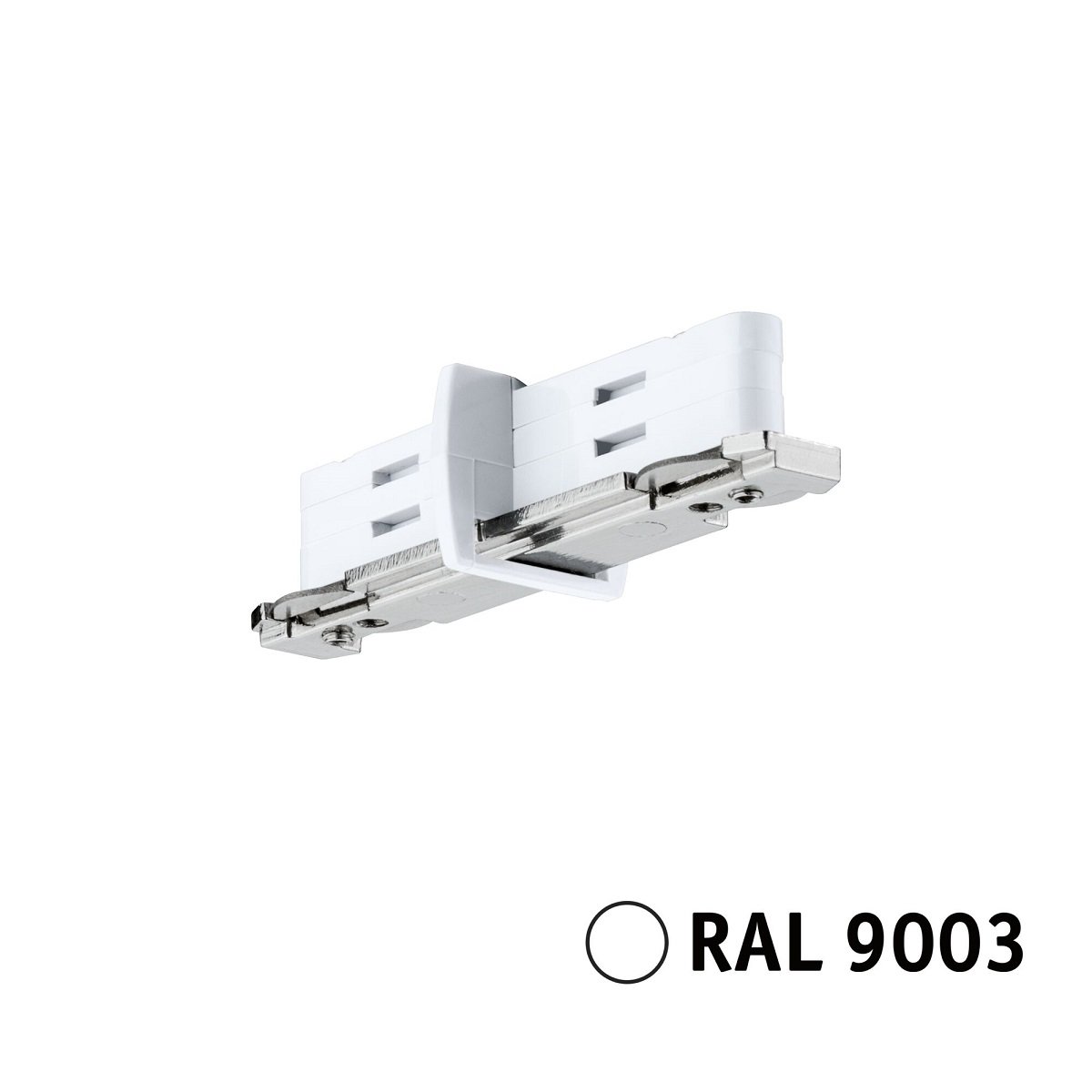 Paulmann 95651 URail Schienen Stromtrenner starr 230V Signalwei� RAL 9003