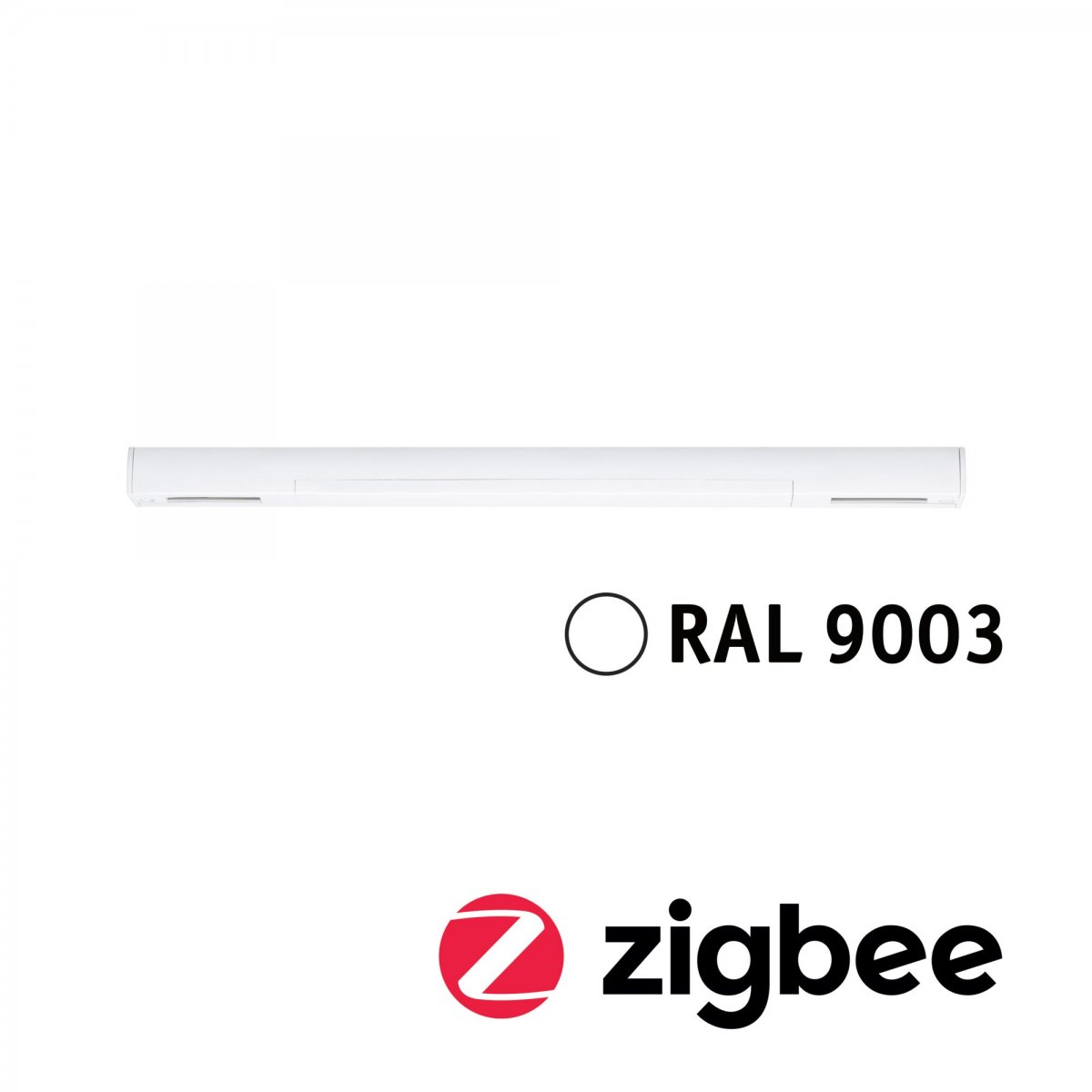 Paulmann 95668 URail Smart Home ZigBee Mittel-Einspeisung max. 100W Signalwei� RAL 9003
