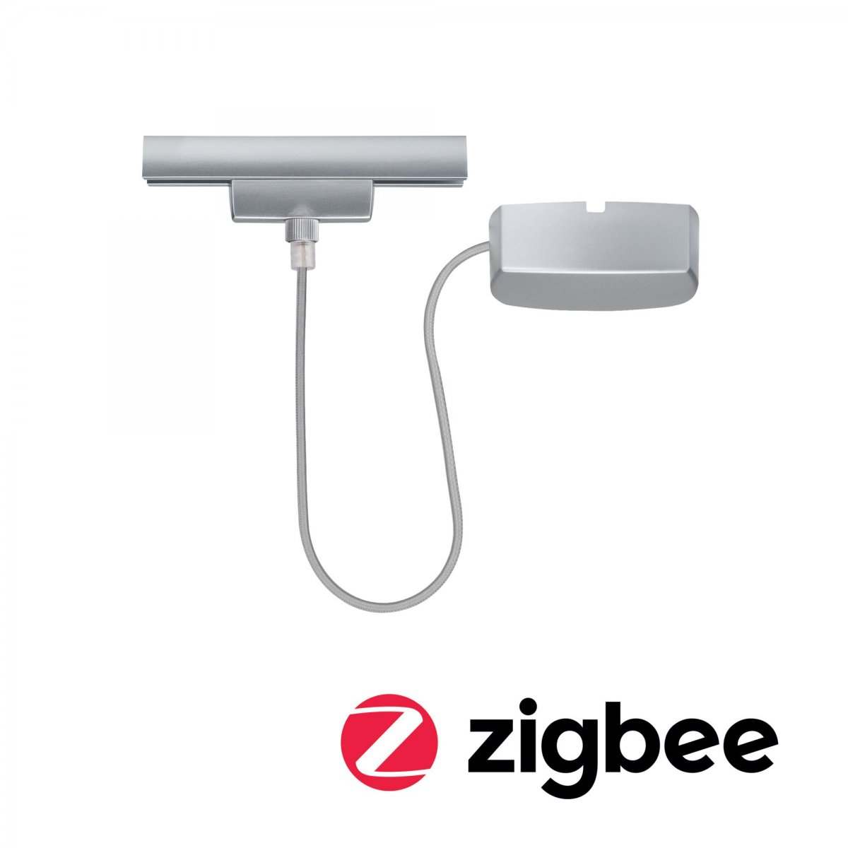 Paulmann 95670 URail Zubeh�r Smart Home ZigBee Kabel-Einspeisung max. 100W Chrom matt