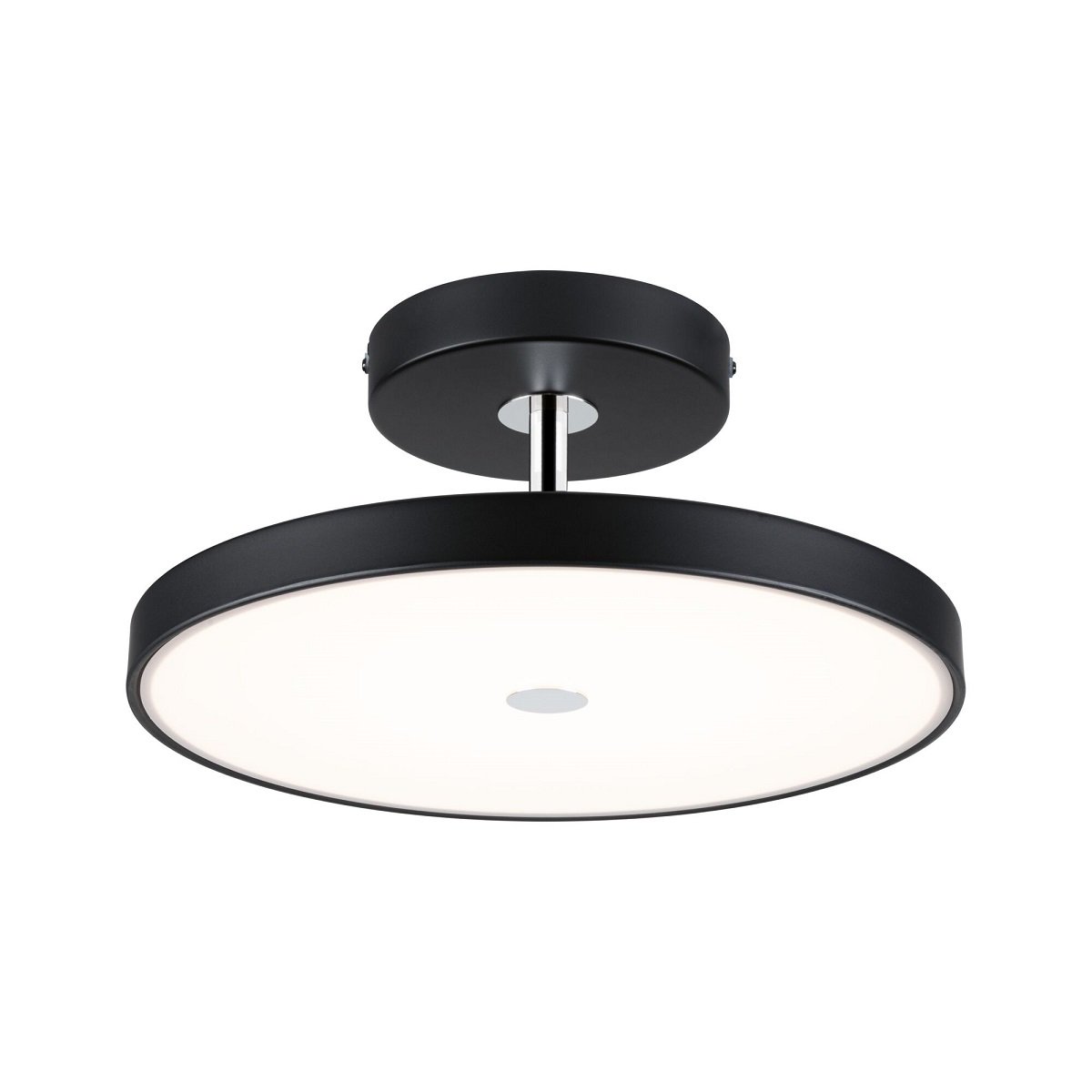 Paulmann 96781 LED Deckenleuchte Hildor Schwarz matt Chrom 2700K 3-Step-Dim