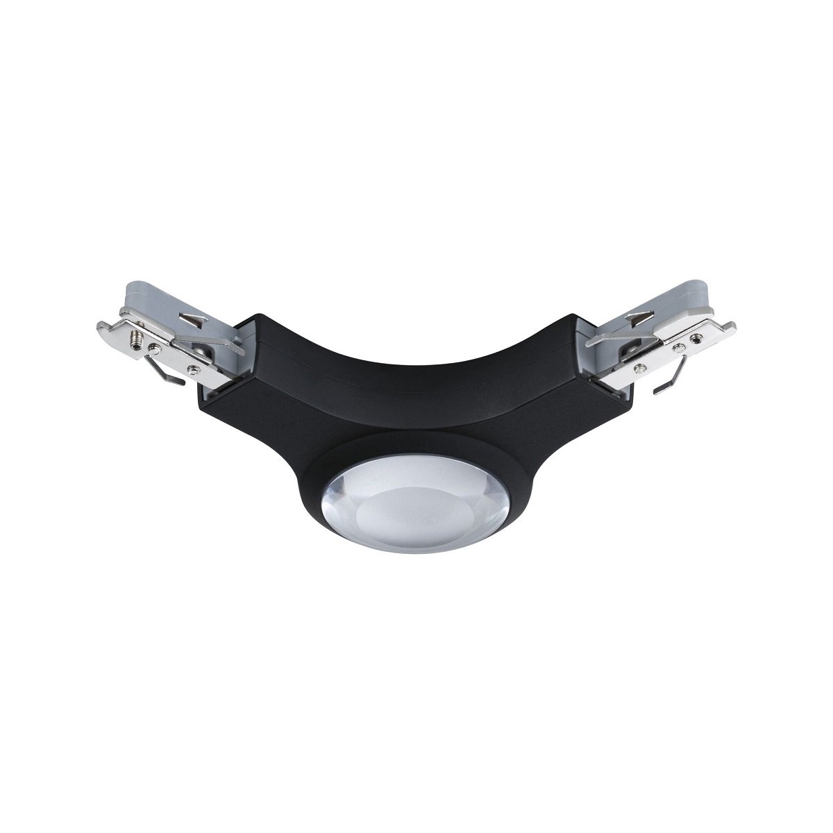 Paulmann 96997 URail L-Verbinder schwarz beleuchtet 123x57mm 2700K