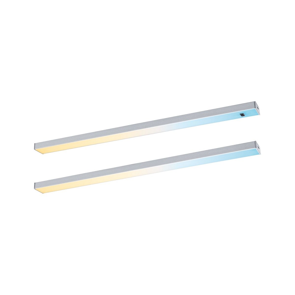 Paulmann 98609 LED Unterschrankleuchte Inline Basis 2er-Set 35cm tunable white chrom matt