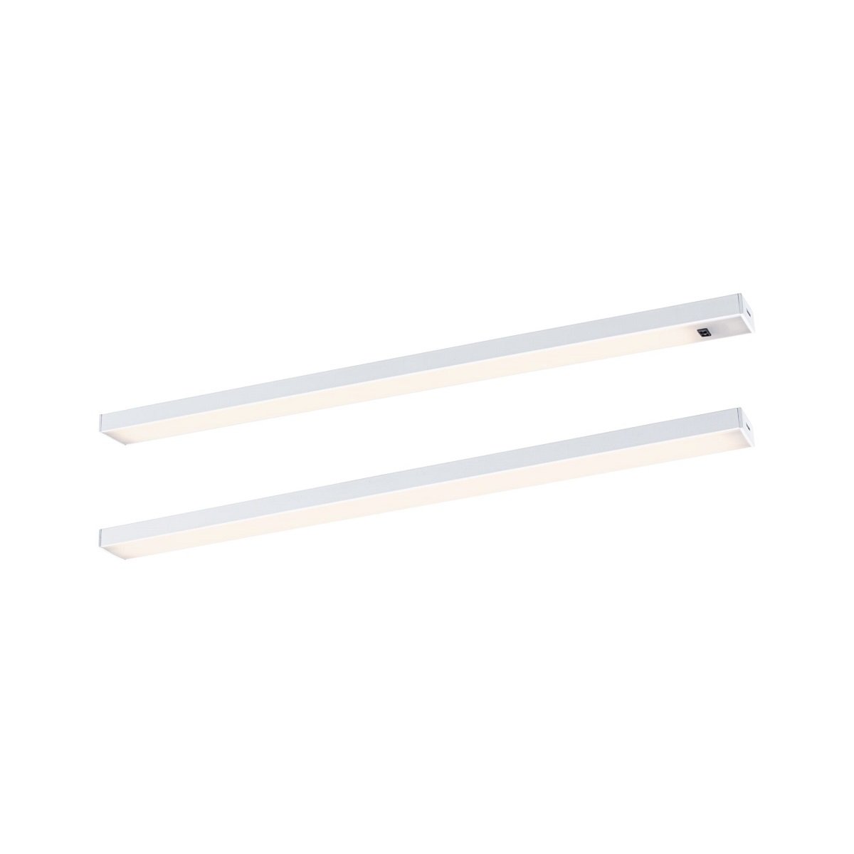 Paulmann 98624LED Unterschrankleuchte Inline Basis 2er-Set 35cm 3000K dimmbar wei� matt