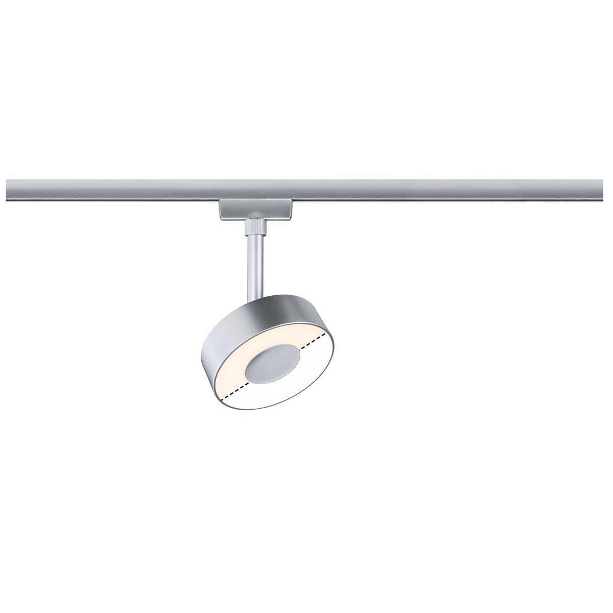 Paulmann Design URail 96543 LED Schienenspot Circle White Switch 230V chrom matt