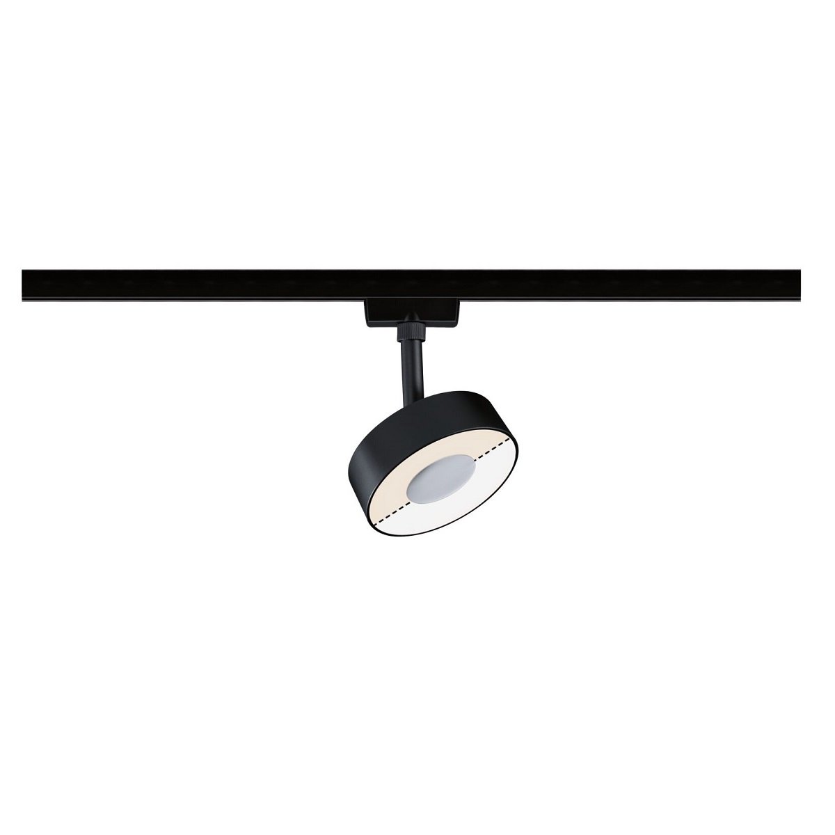 Paulmann Design URail 96545 LED Schienenspot Circle White Switch 230V Schwarz