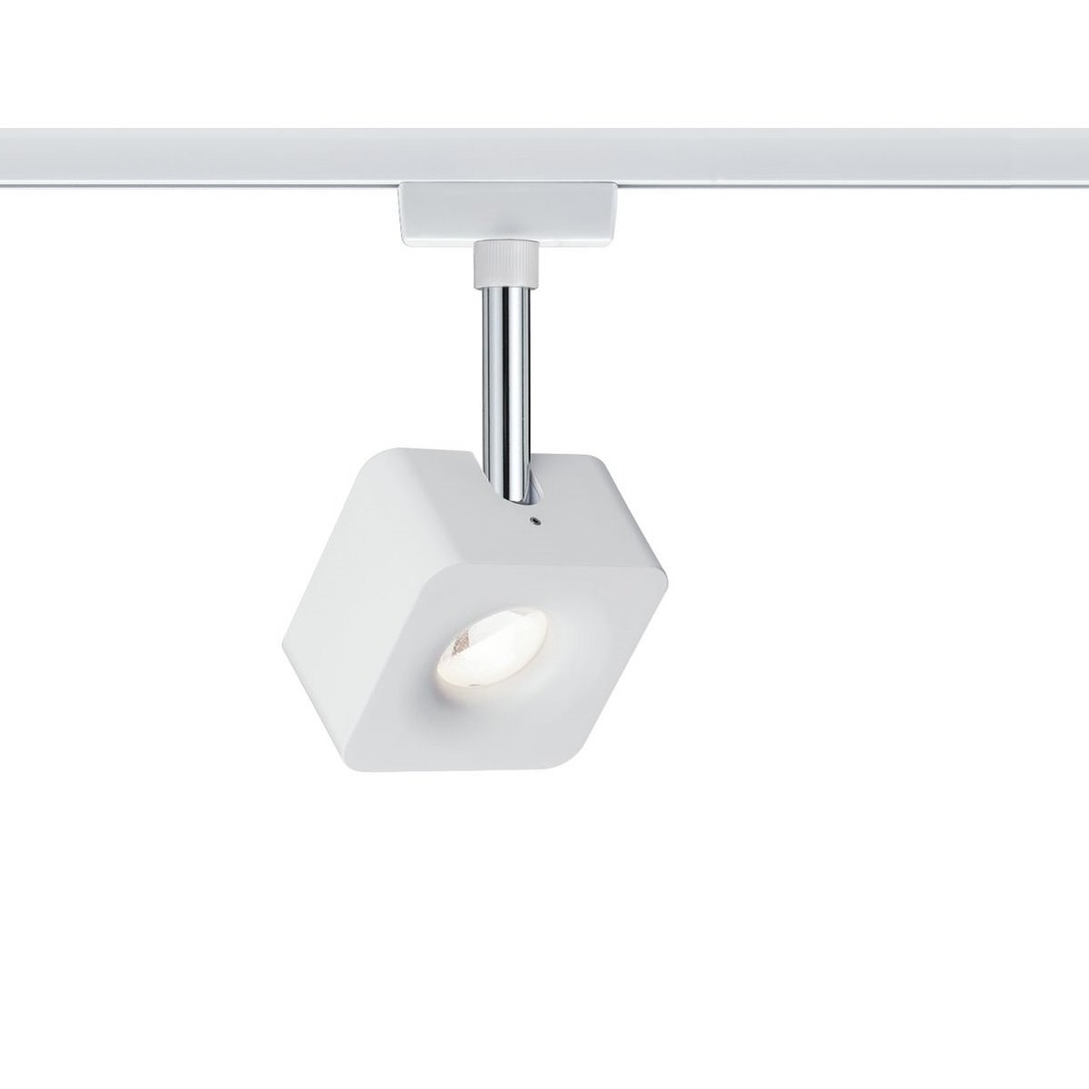 Paulmann Design URail No. 95511 URail LED Spot Cube 1x 8W Wei� dimmbar