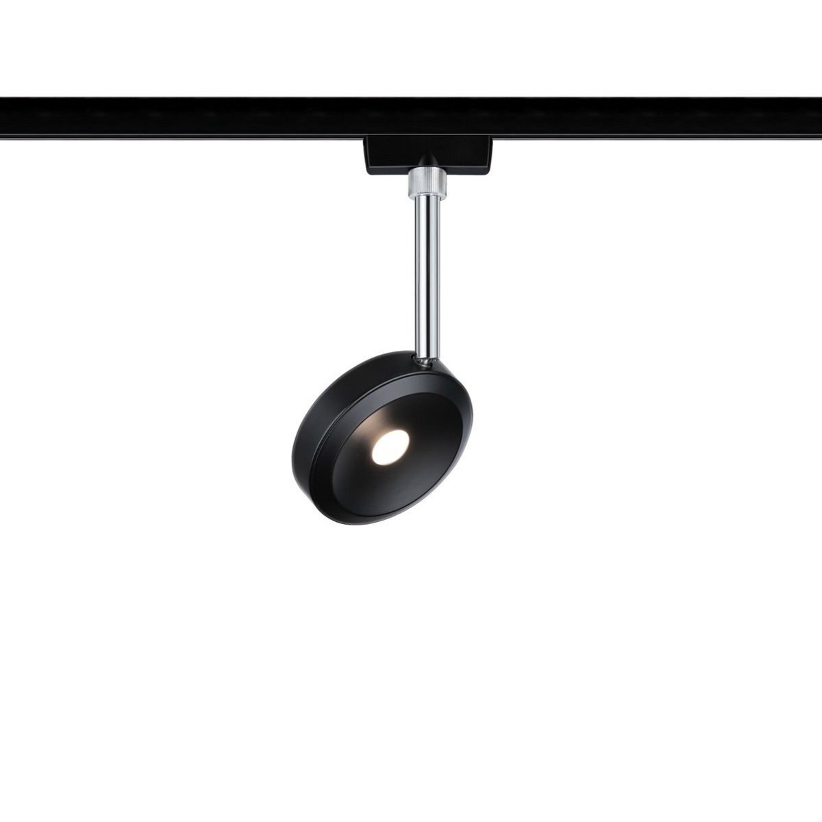 Paulmann Design URail No. 96922 URail LED-Spot Discus 5W Schwarz matt chrom 2700K