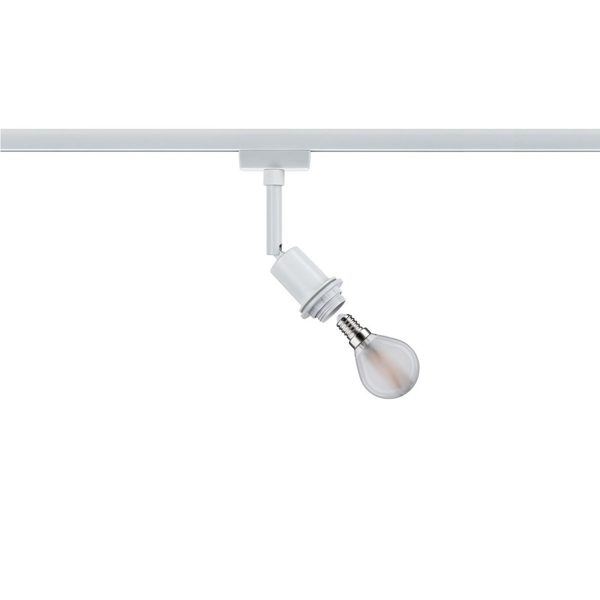 Paulmann Design URail No. 96970 URail DecoSystems Spot Weiß max.20W E14  ohne Leuchtmittel --> Leuchten & Lampen online