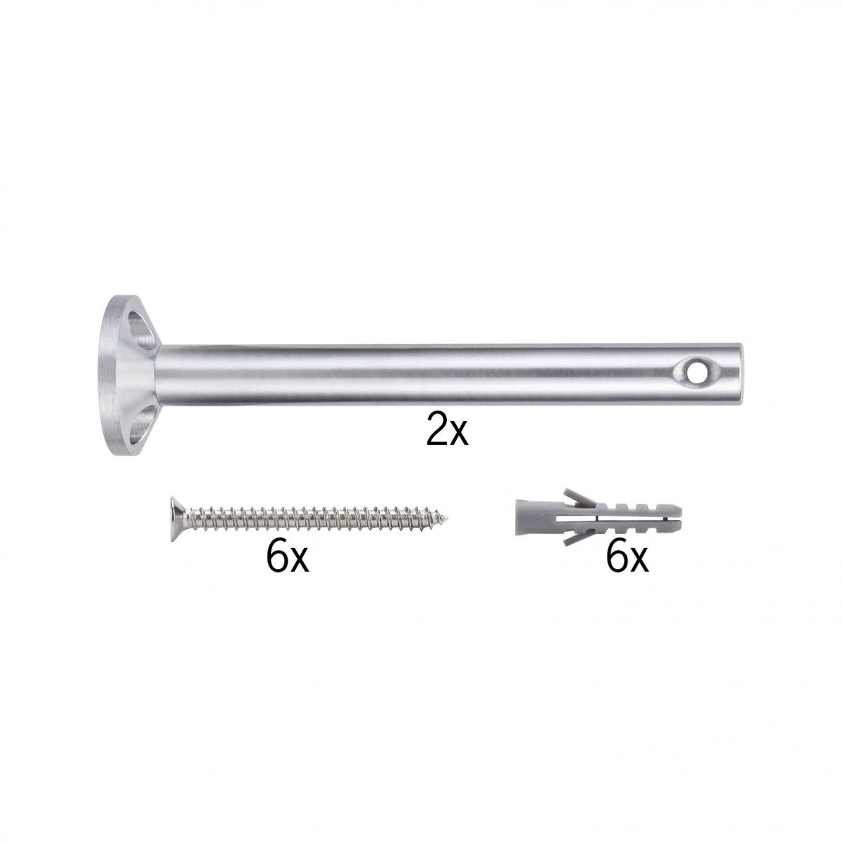 Paulmann No. 17806 Seil-Zubeh�r Umlenker/Abh�ng. 1 Paar 165 mm Chrom matt