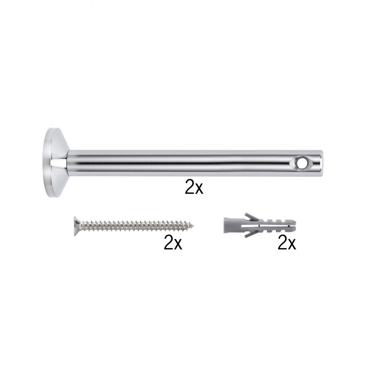 Paulmann No. 17824 Seil-Zubeh�r Uml./Abh�ngung 1 Paar 165 mm Chrom