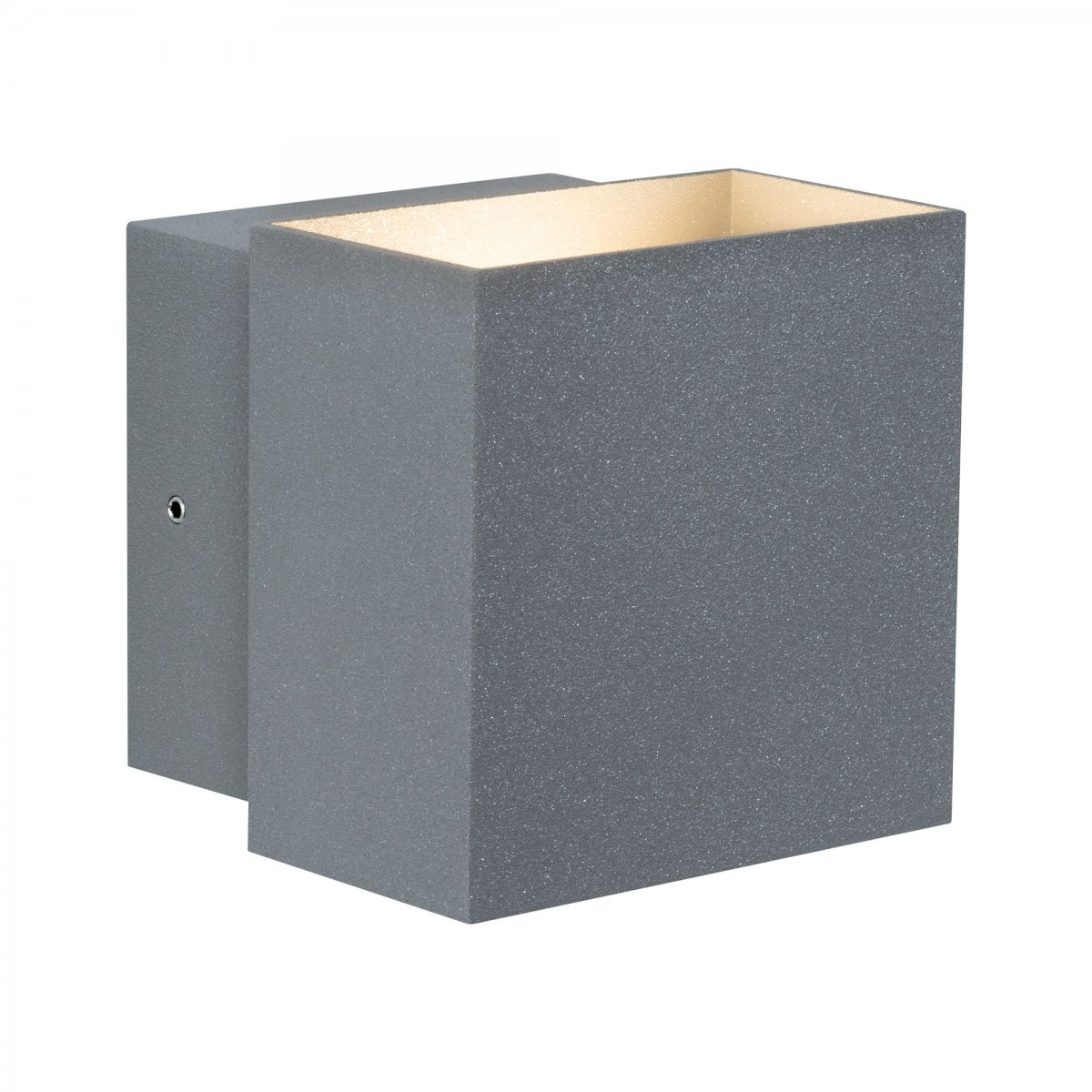 Paulmann No. 18002 Wandaufbauleuchte LED Cybo eckig 2x3W grau 100x100mm IP65