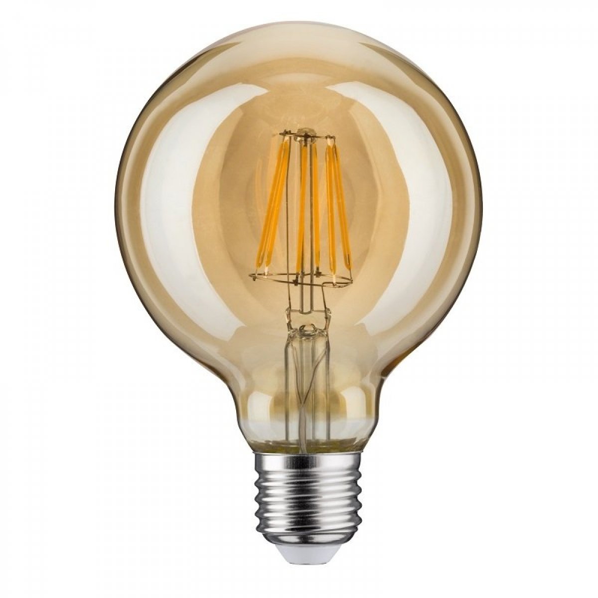Paulmann No. 28521 LED Vintage Globe 95 6W E27 Goldlicht dimmbar -->  Leuchten & Lampen online kaufen im Shop