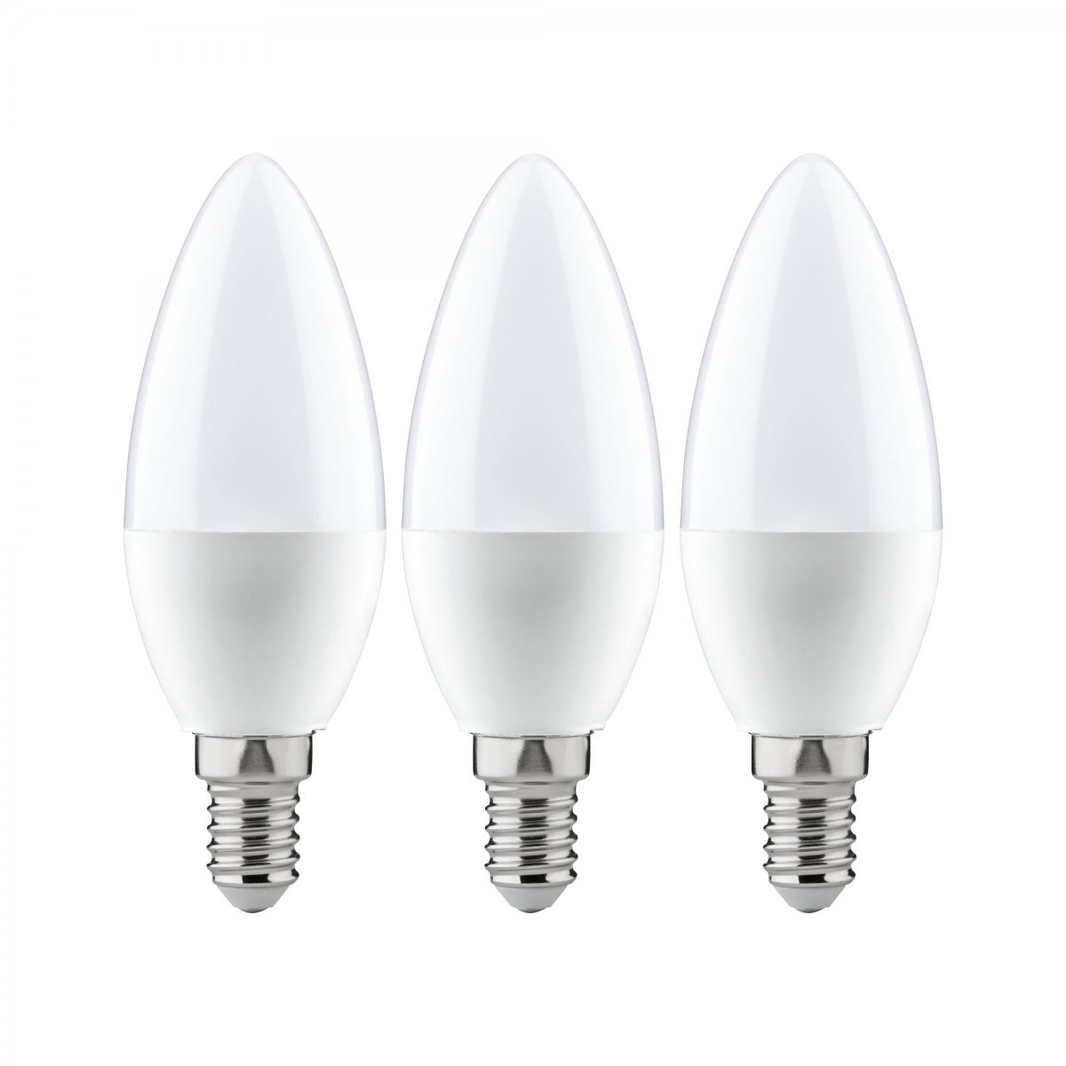 Paulmann No. 28538 LED Kerze 5,5 Watt E14 Opal 3er-Set