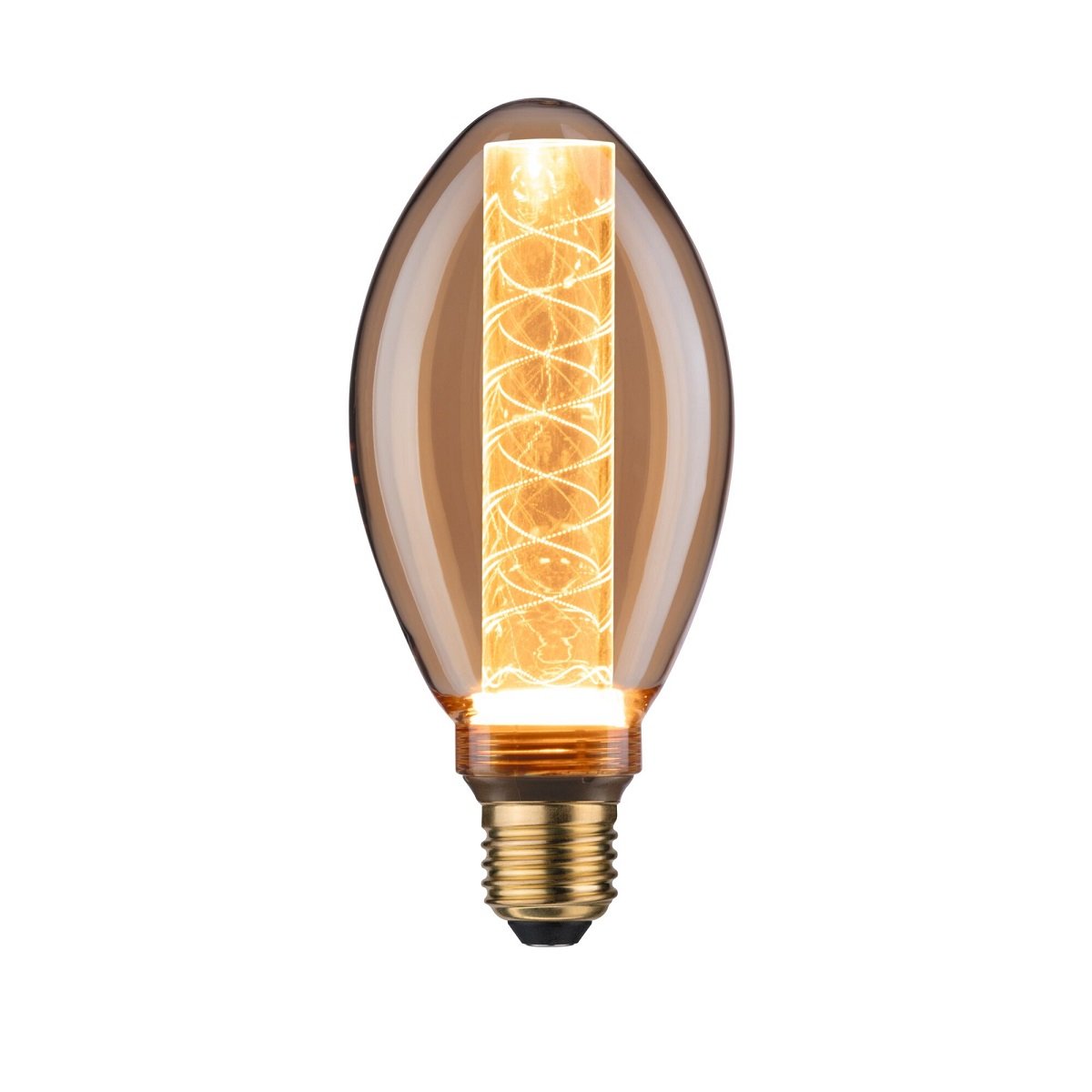 Paulmann No. 28600 LED Vintage Birne B75 4 Watt E27 Gold Spiralmuster -->  Leuchten & Lampen online kaufen im Shop