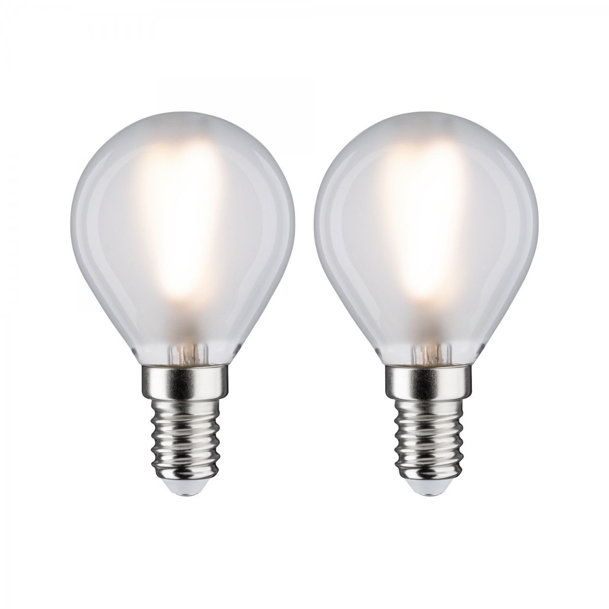 Paulmann No. 28638 LED Tropfen 3 Watt E14 Matt 2700 K 2er Set