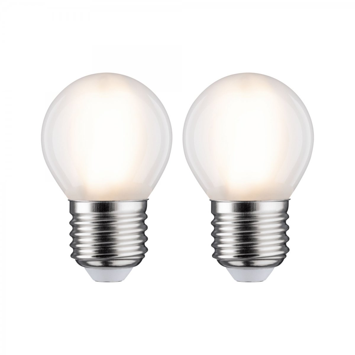 Paulmann No. 28639 LED Tropfen 5 Watt E27 Warmwei� Matt 2er Set