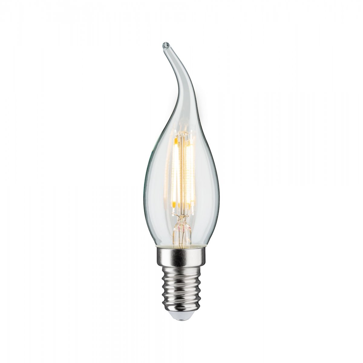 Paulmann No. 28687 LED Kerze 4,8 Watt E14 Klar 2700 K dimmbar