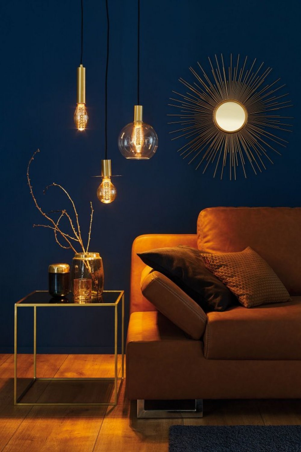 28827 Lampen Leuchten Vintage-Birne dimmbar No. E27 kaufen Glow B75 Gold online LED Inner --> Spiralmuster Paulmann &