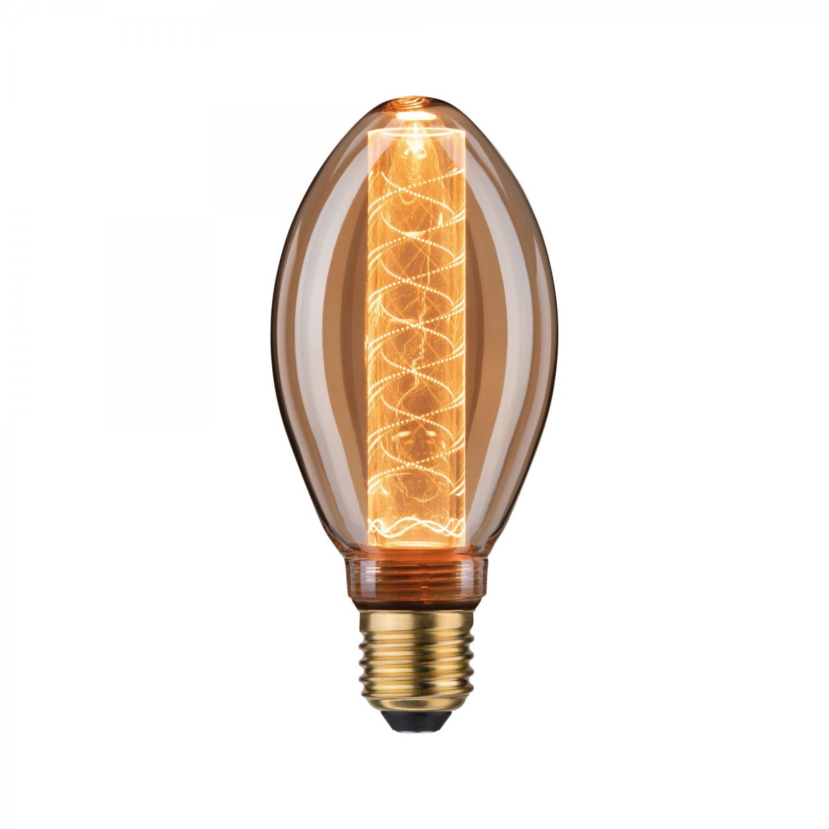 Glow online B75 Leuchten --> E27 Vintage-Birne & dimmbar Lampen LED Paulmann Gold Spiralmuster No. 28827 kaufen Inner