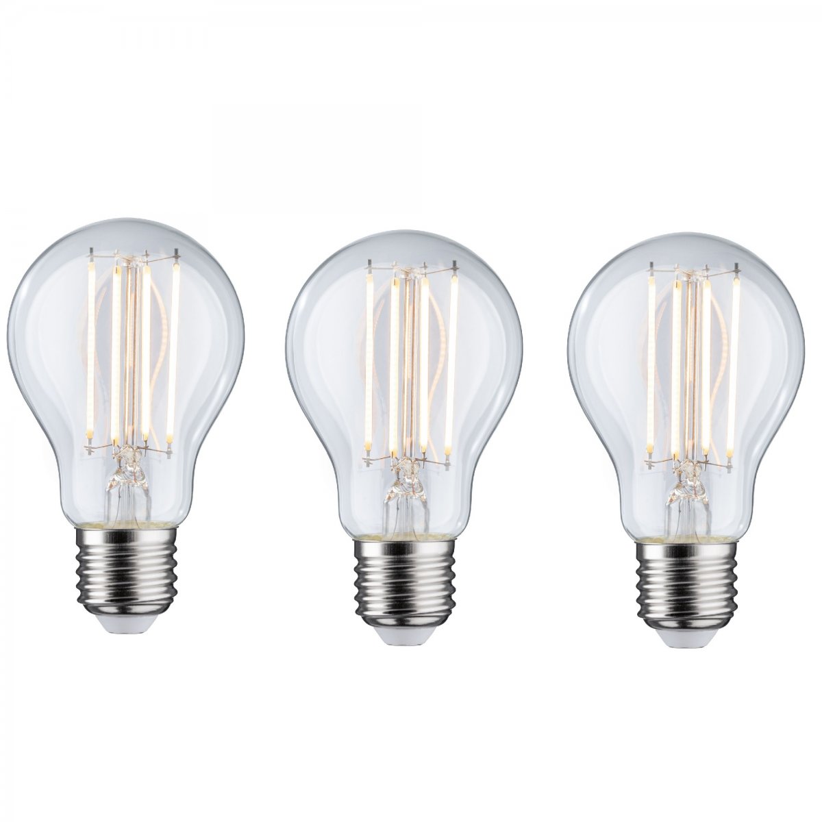 Paulmann No. 5080 Bundle 3xLED Filament AGL 1055lm E27 Warmwei� dimmbar 9W