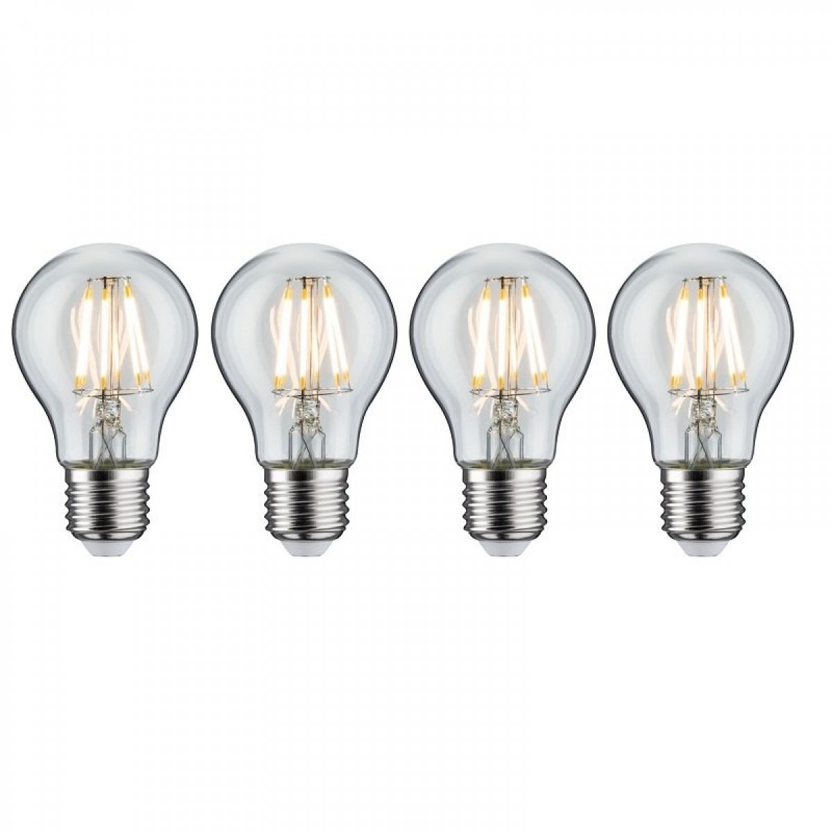 Paulmann No. 5084 Bundle 4xLED Filament AGL 7 Watt E27 Klar 2700 K 
