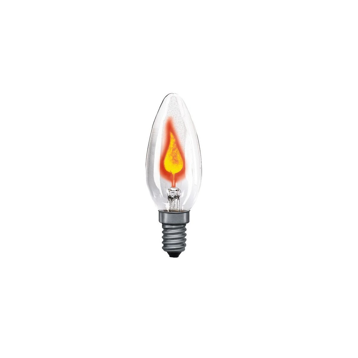 Paulmann No. 53000 Gl�hlampe Flackerkerze 3 Watt E14 Klar