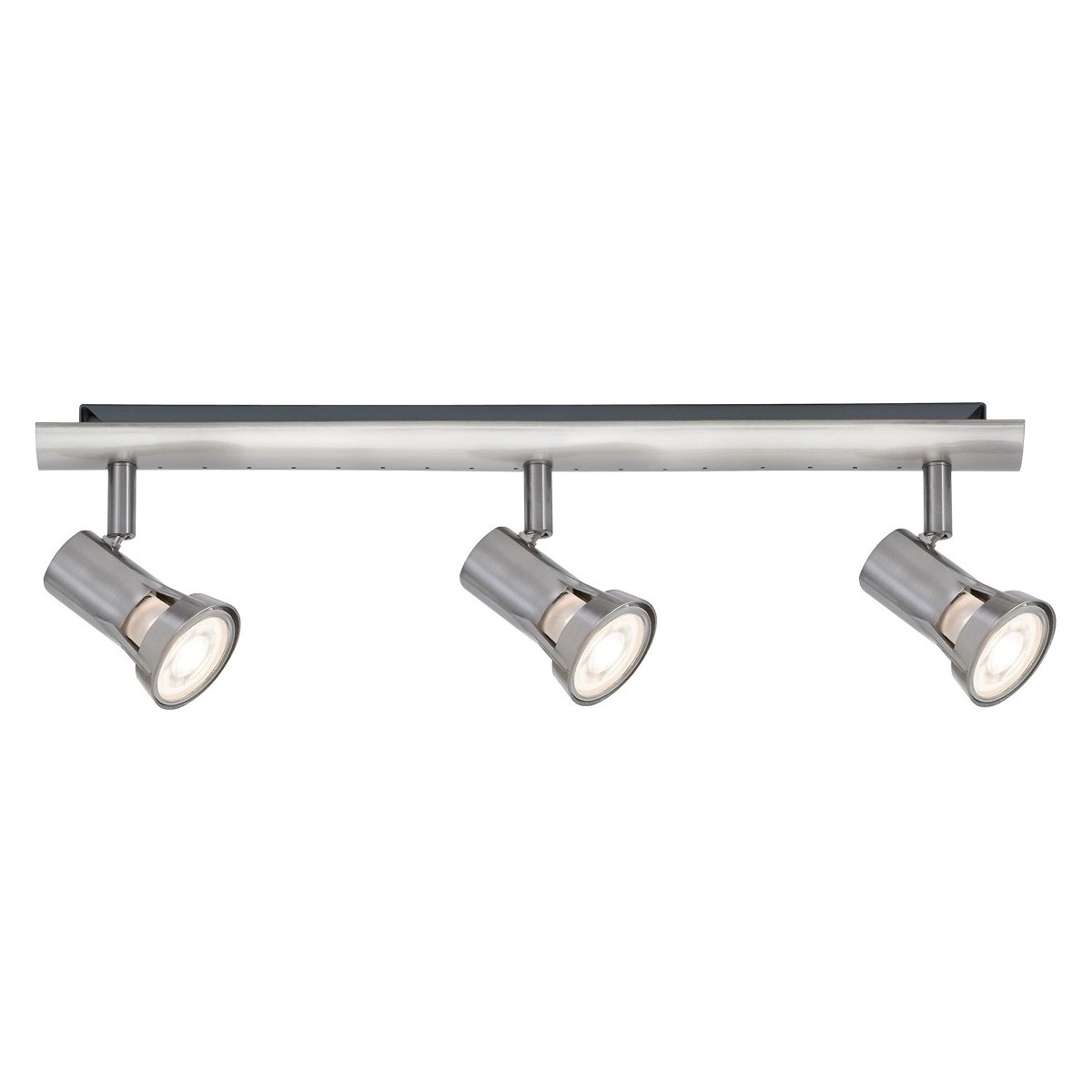 Paulmann No. 66700 Strahler Teja 3-flammig Nickel satiniert ohne Leuchtmittel, max. 10W GU10
