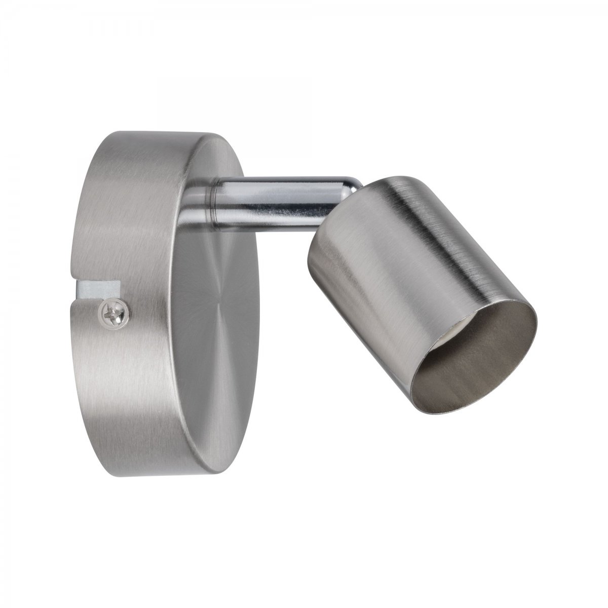 Paulmann No. 66743 Strahler Carolina 1-flammig Nickel matt ohne Leuchtmittel, max. 10W GU10 