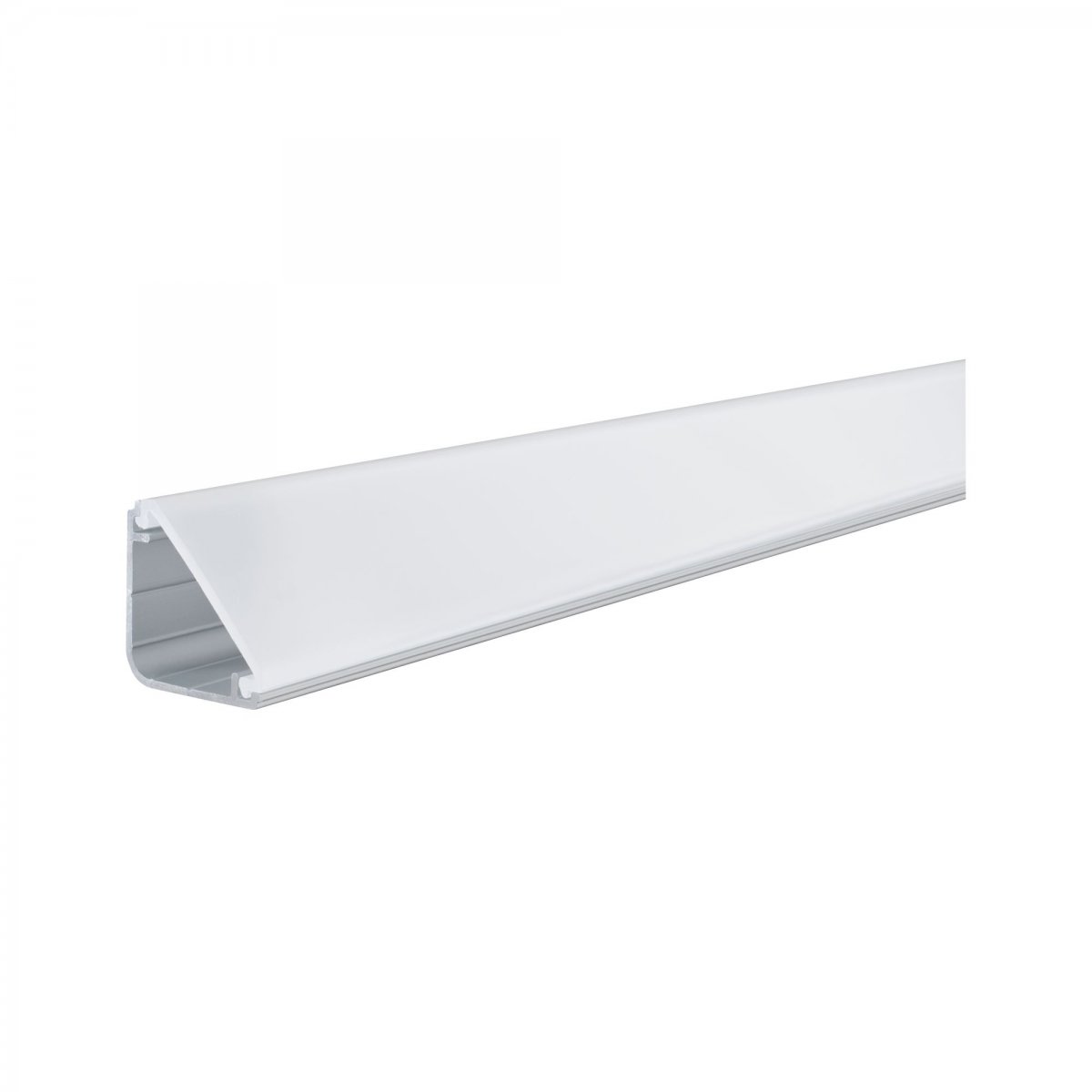 Paulmann No. 70262 Delta Profil mit Diffusor 1m Alu eloxiert Satin, Alu/Kunststoff