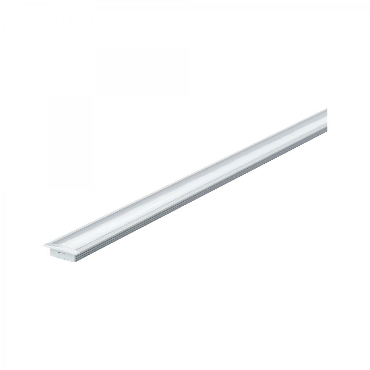 Paulmann No. 70409 Floor Profil mit Diffusor 200cm Alu eloxiert, Satin, Alu/Kunststoff 