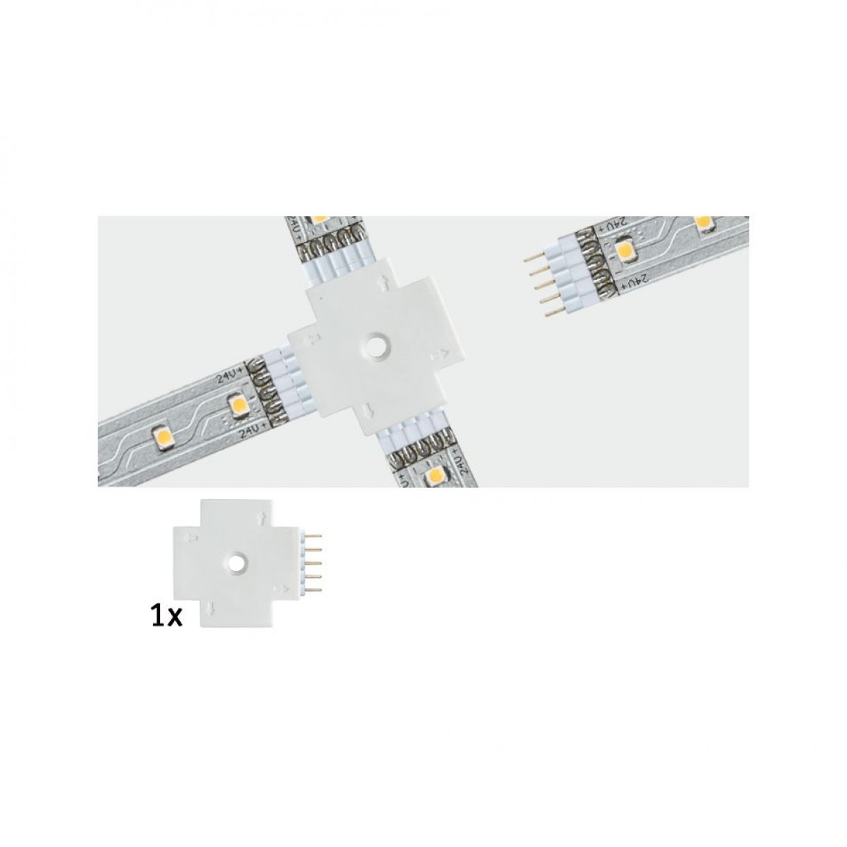 Paulmann No. 70617 MaxLED X-Verbinder Wei� 