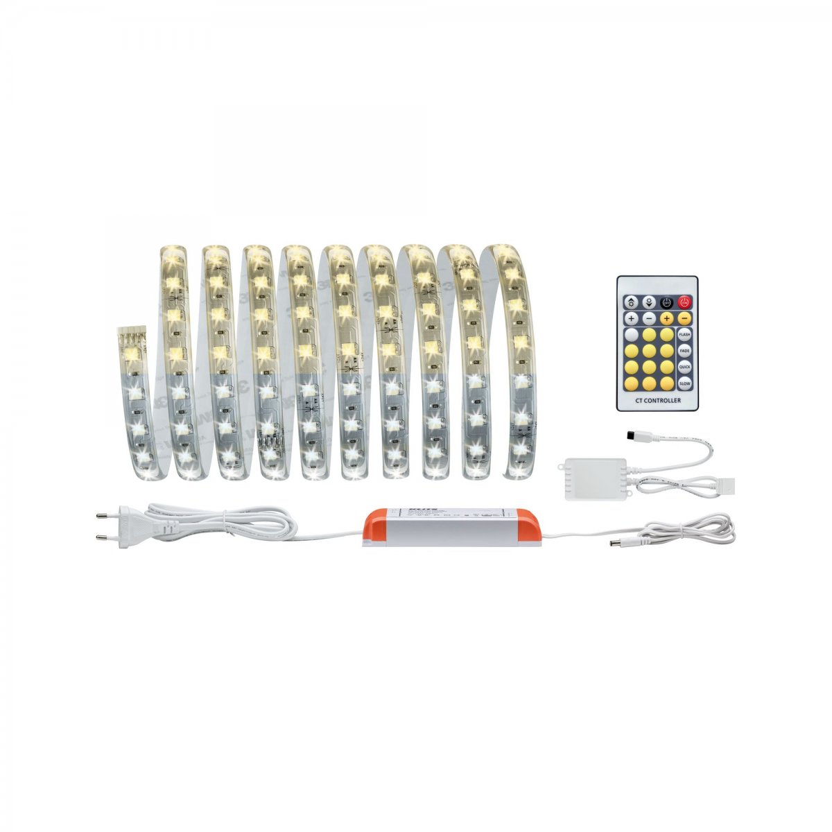 Paulmann No. 70624 MaxLED Tunable White Basisset beschichtet 3m 20W mit Wei�lichtsteuerung