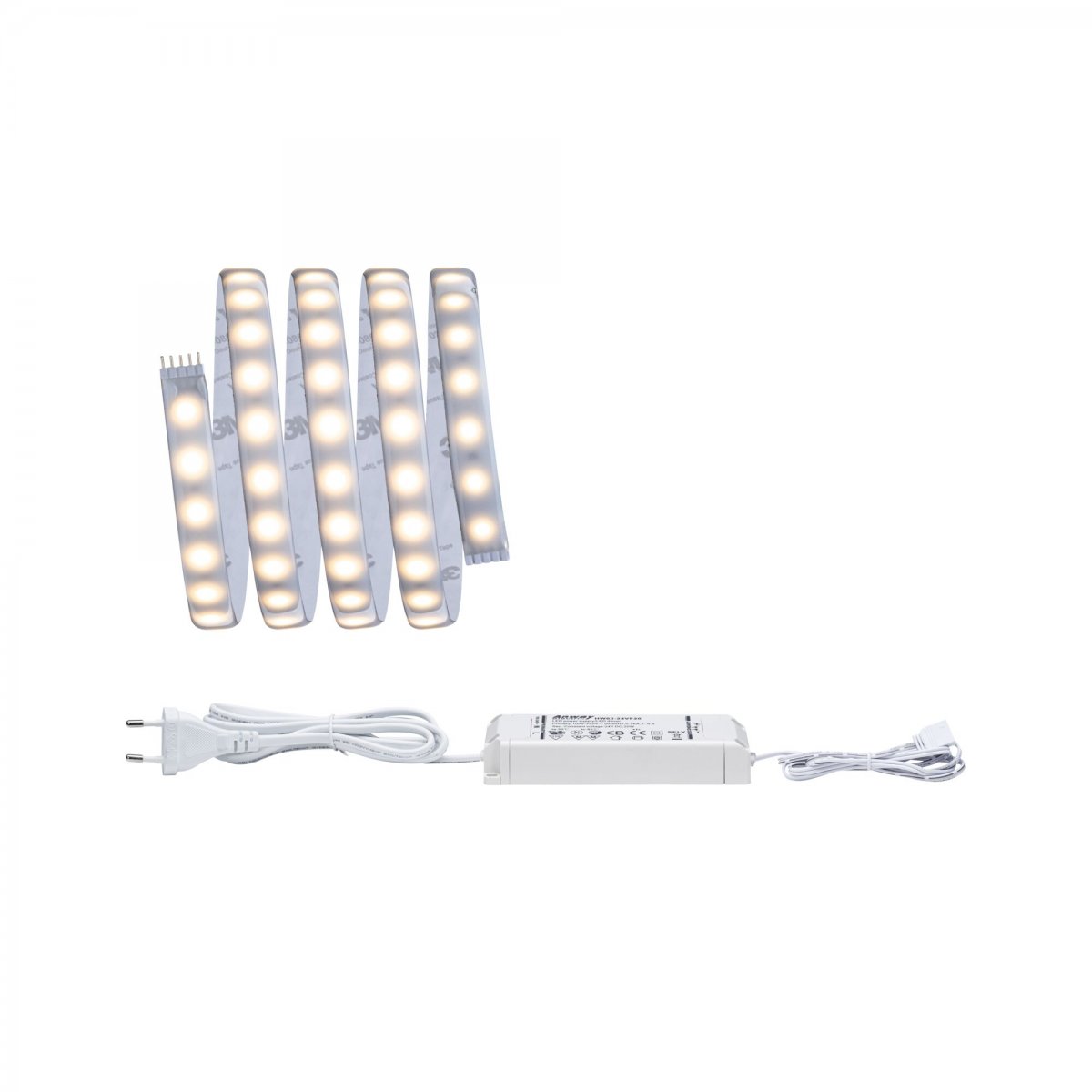 Paulmann No. 70668 MaxLED 500 Stripe Basisset 1,5m Warmwei� beschichtet  