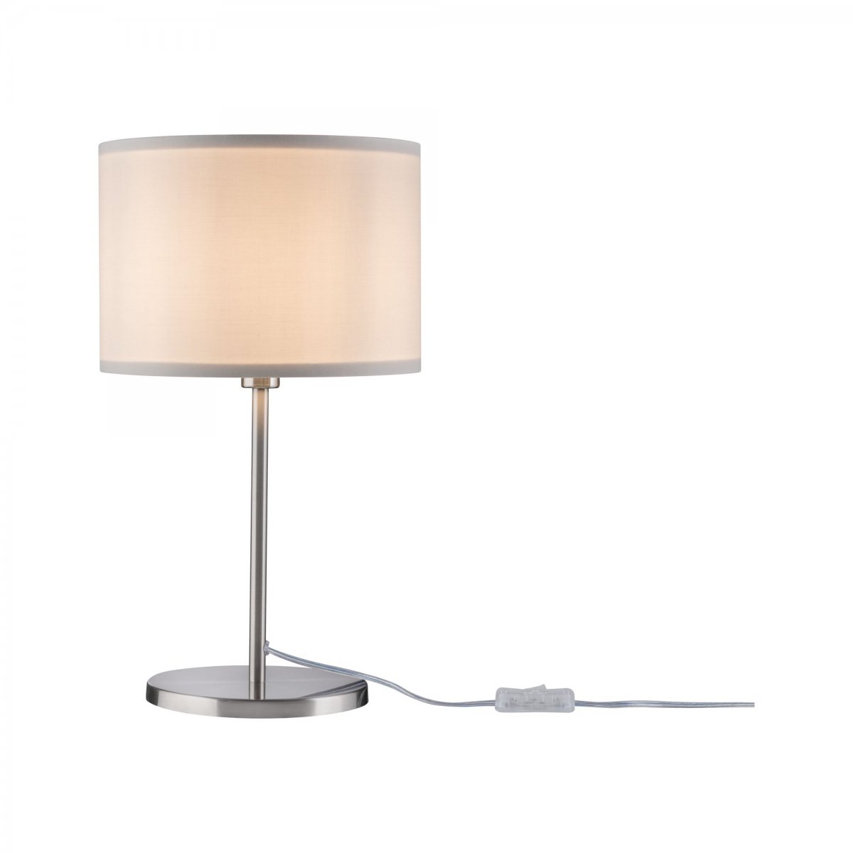 Paulmann No. 70923 Tischleuchte Tessa Creme, Eisen geb�rstet 45 cm