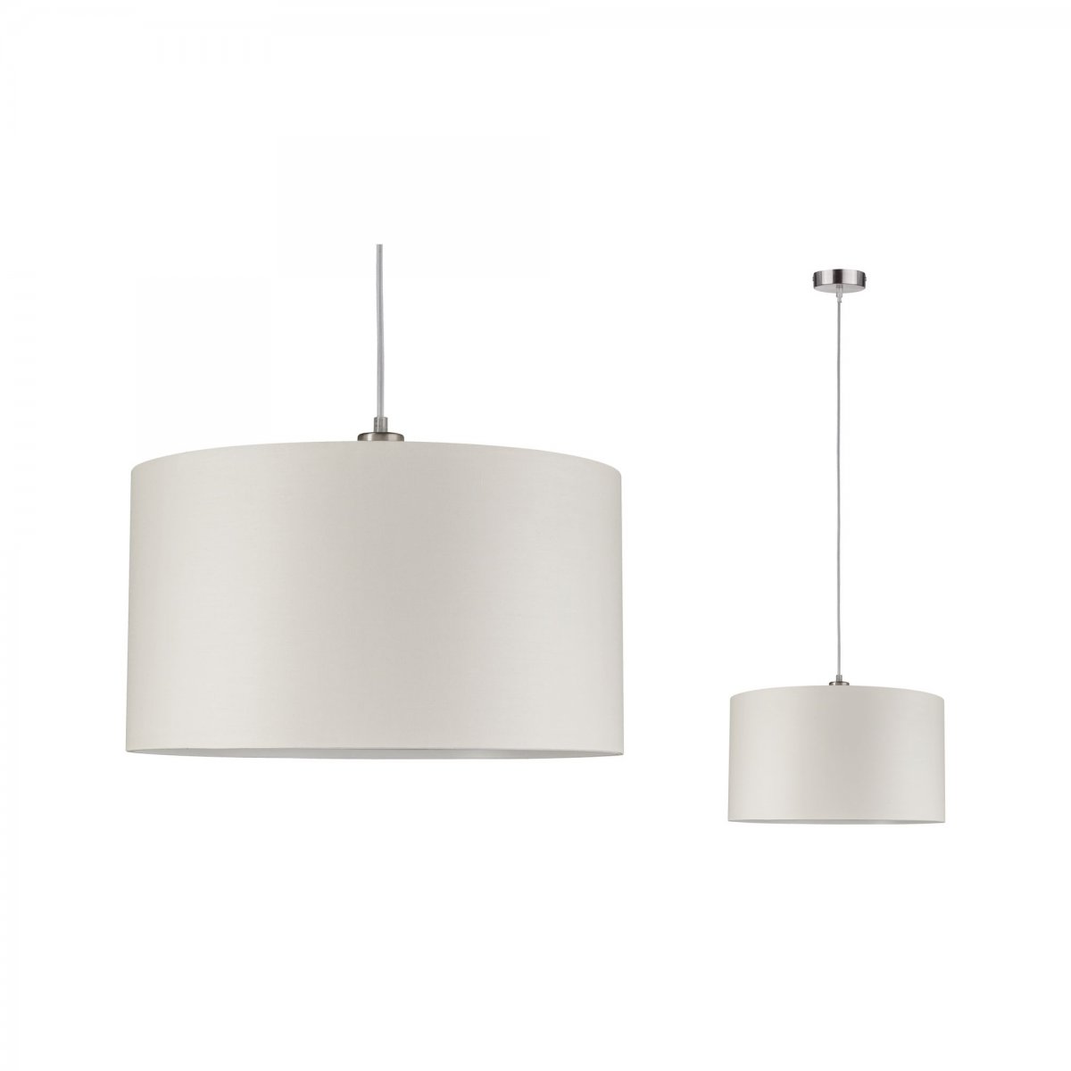 Paulmann No. 70924 Pendelleuchte Tessa Creme, Eisen geb�rstet 45 cm