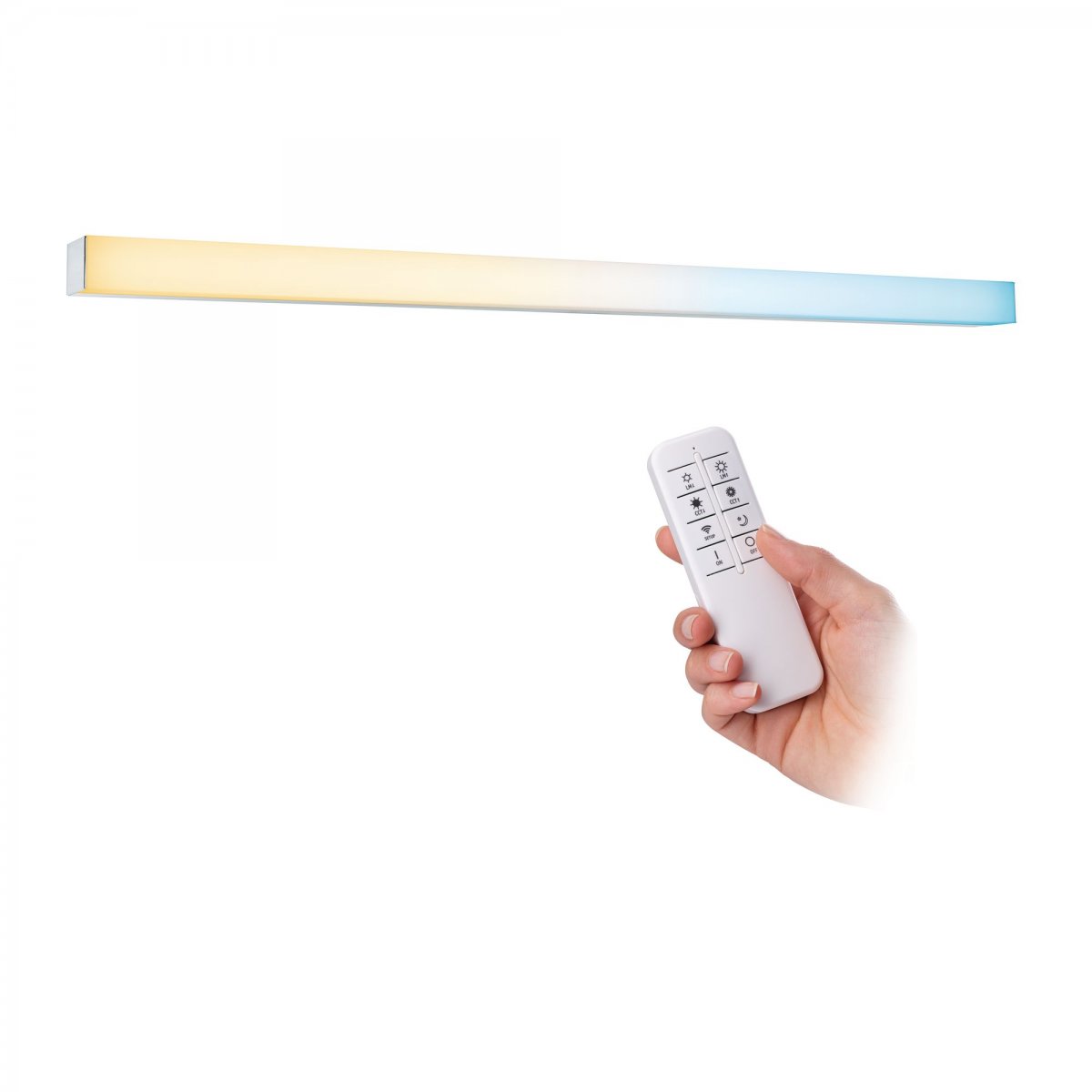 Paulmann No. 78945 HomeSpa LED Spiegelleuchte Tova IP44 Tunable White 90cm