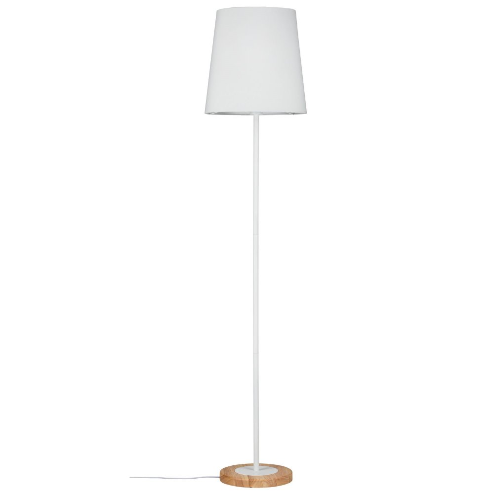 Paulmann No. 79634 Stehleuchte Neordic Stellan Weiß, Holz E27 --> Leuchten  & Lampen online kaufen » Beleuchtung für