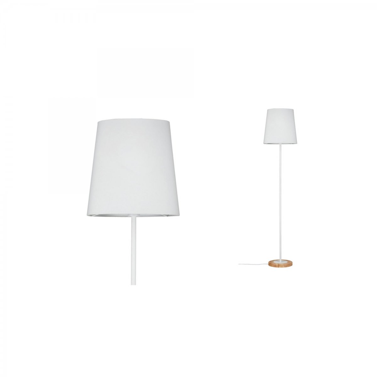 Paulmann No. 79634 Stehleuchte Neordic Stellan Wei�, Holz E27