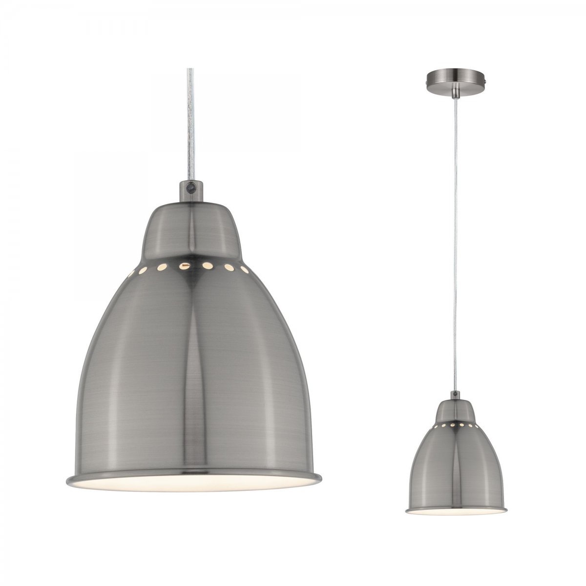 Paulmann No. 79765 Pendelleuchte Neordic Hilla 1-flammig Pflanzenleuchte Eisen geb�rstet E27