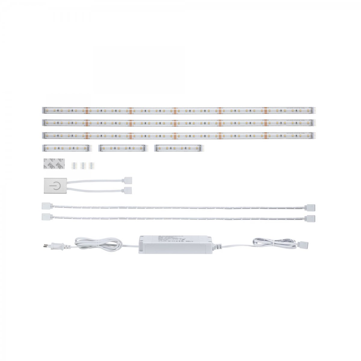Paulmann No. 79838 MaxLED 500 Comfort Set Kitchen 3x60cm Warmwei� Touch Sensor